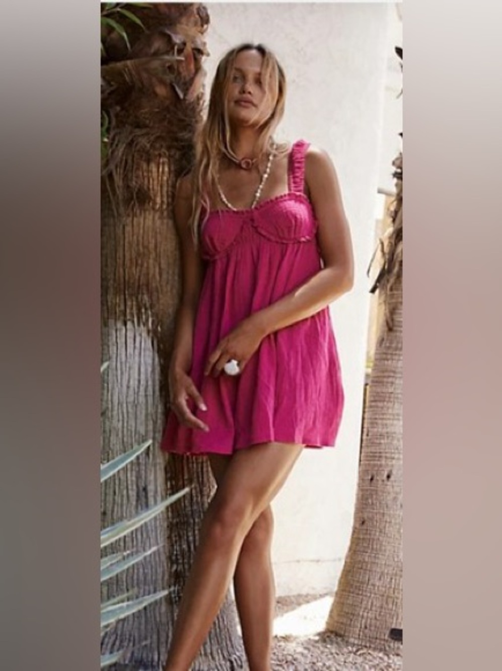 Free‎ People Blissful Breeze Mini Dress